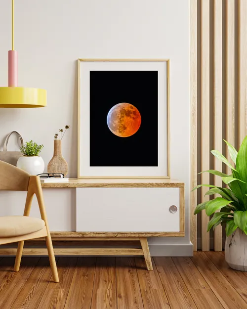 Blood Moon wall display