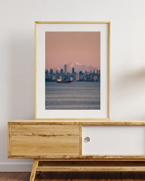 Mt. Baker Backdrop mockup