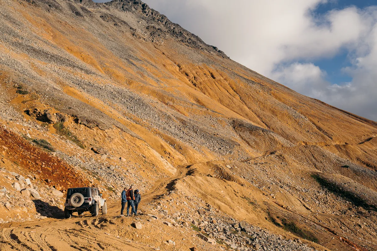 Drone photography mining site BC investor relations aerial documentation