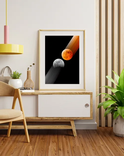 Eclipse Streak wall display