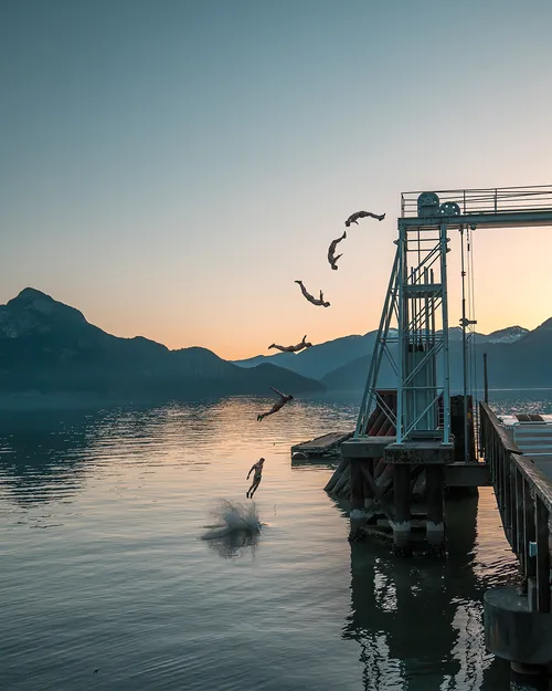 Porteau Cove backflip action photo